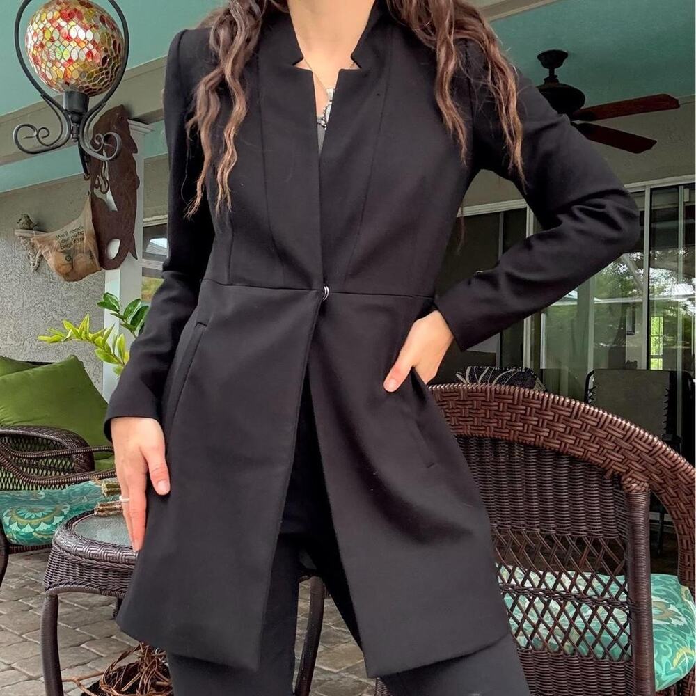 NEW Zara Long Blazer Jacket